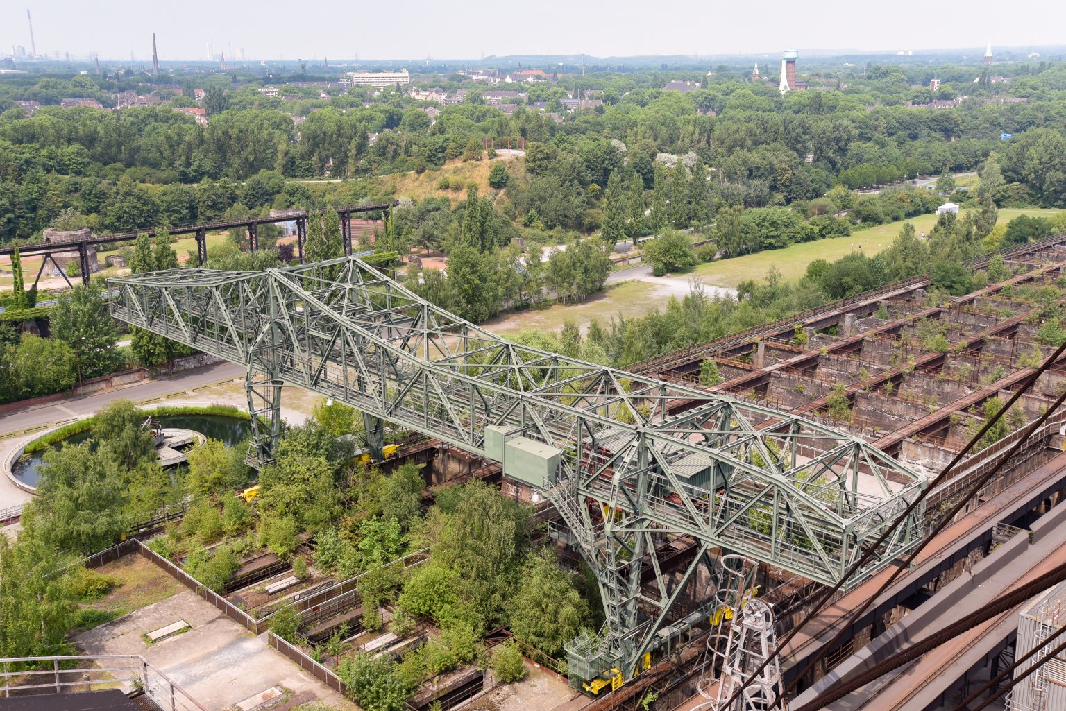 Gießhalle und Industriekulisse im Landschaftspark