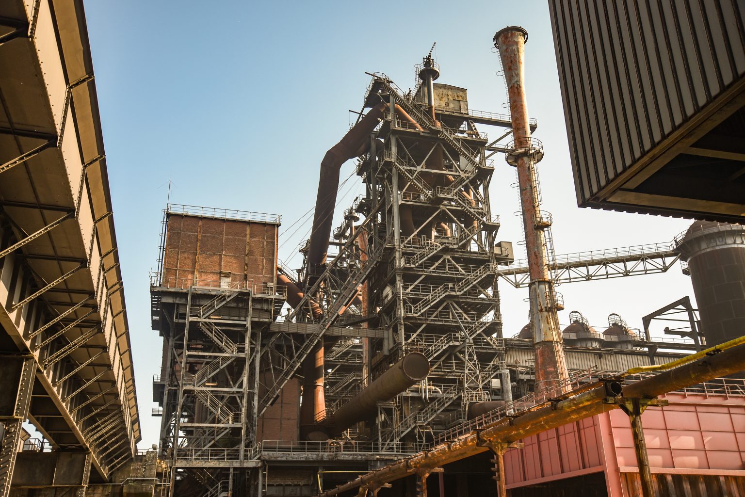 Landschaftspark Duisburg-Nord bei Nacht